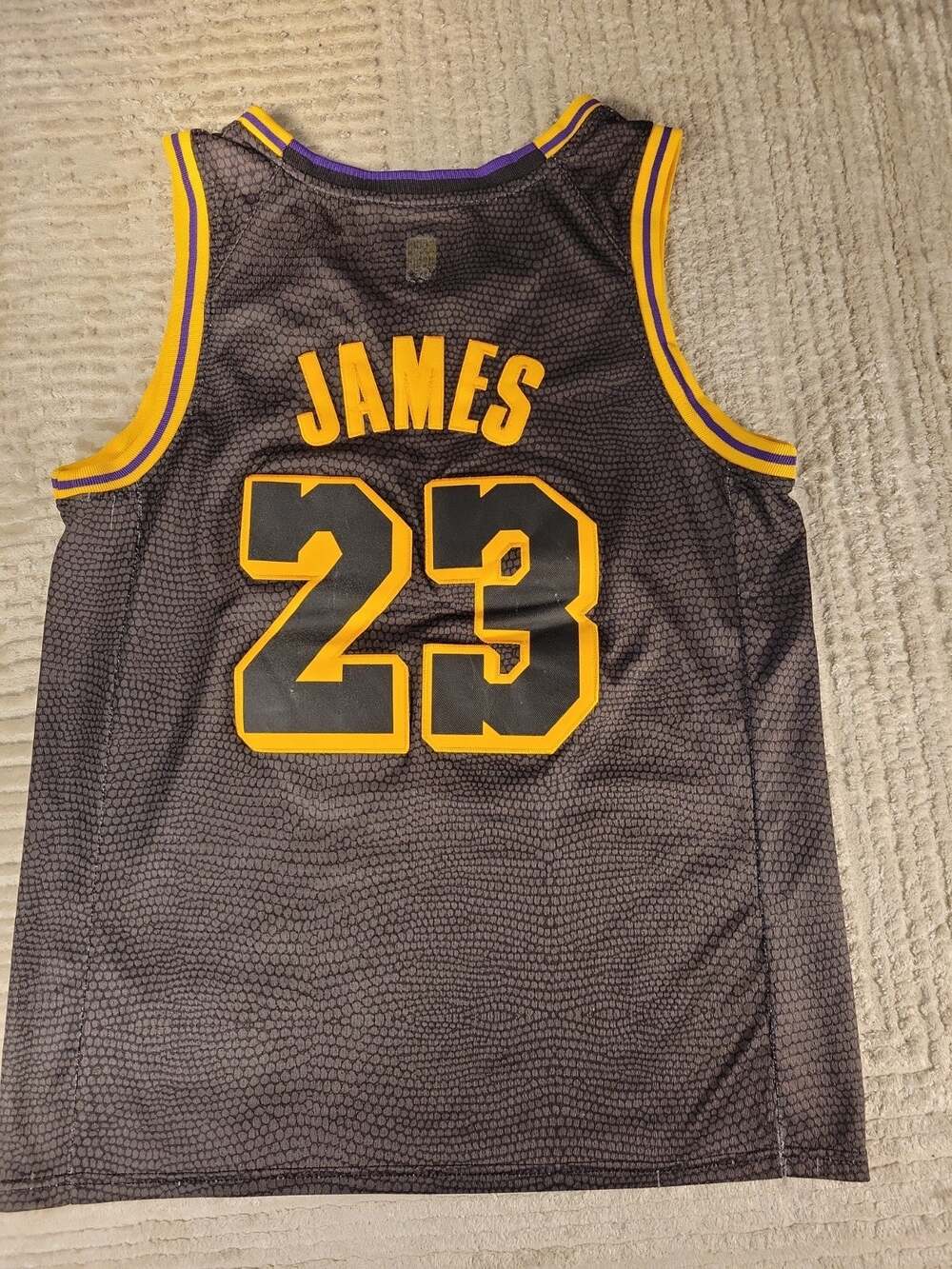 Nike Lebron James Los Angeles Lakers Jersey Basketball Mens Medium 44 Adult
